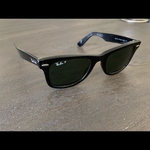 RAY BAN 50MM WAYFARER Unisex POLARIZED Sunglasses